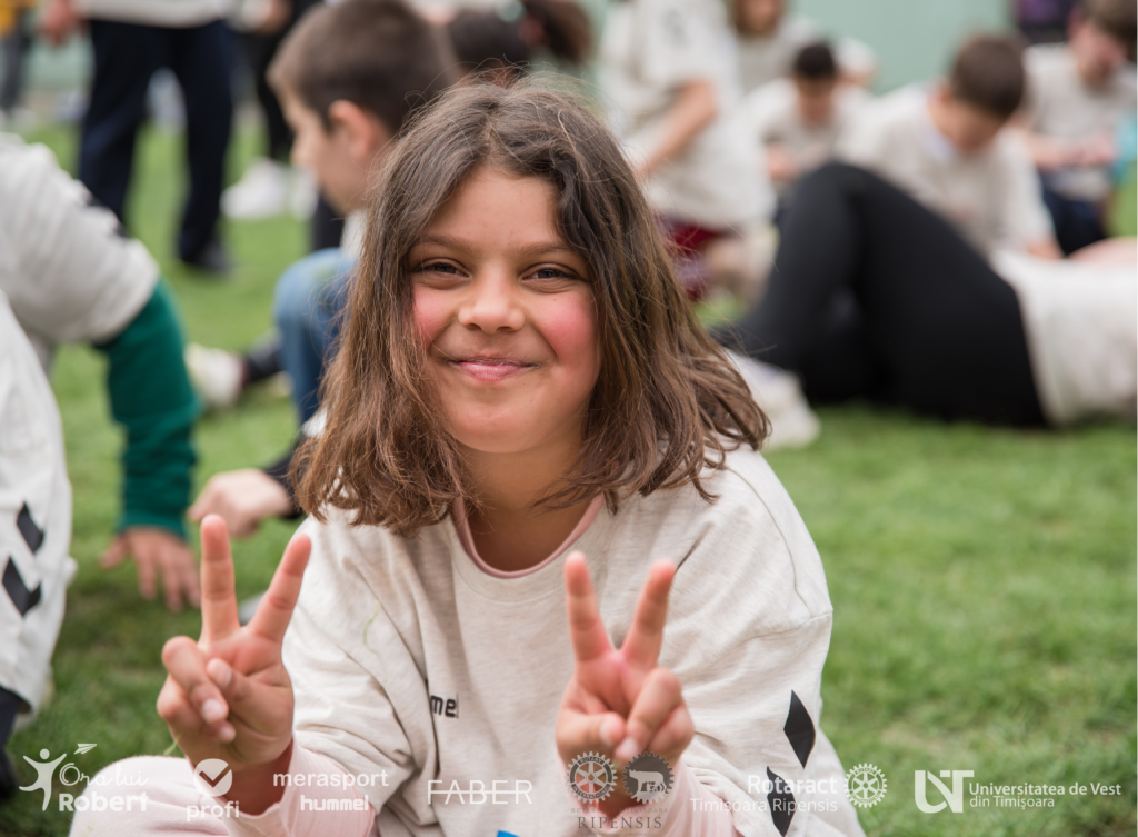 Girl smiling